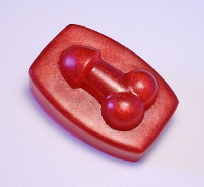 Pick a Pack o' Peckers novelty soap