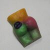 A close up of a piece of candy