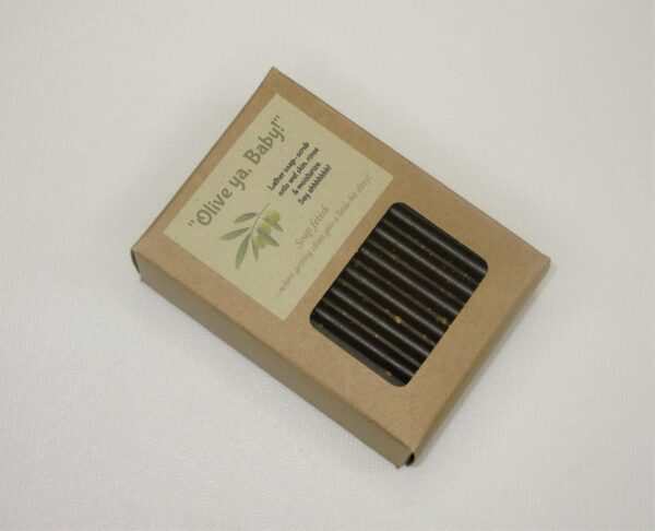 A box of bamboo charcoal sticks for cleaning