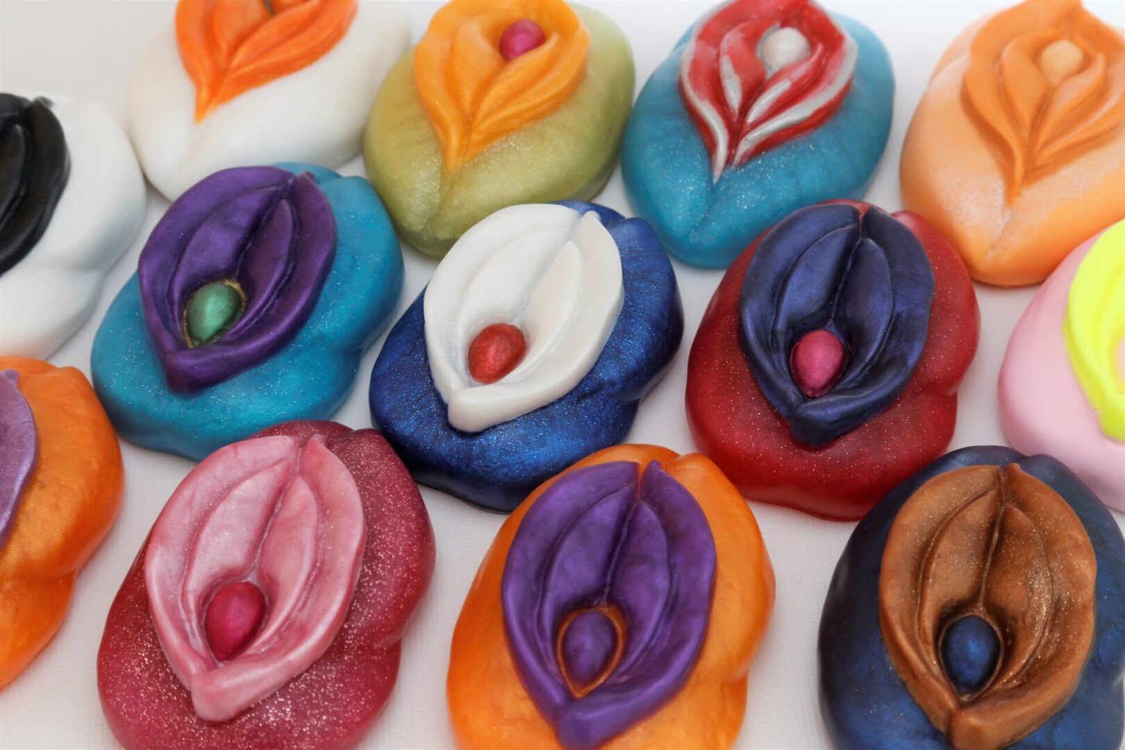  Our gorgeous & delectably-scented vajayjays really raise the bar (of soap)!